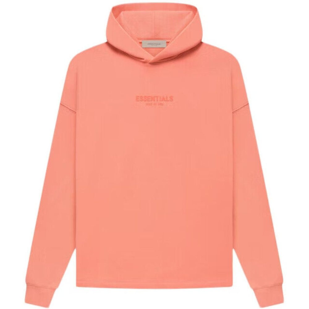 Fear of God Essentials  Coral Relaxed Hoodie  Mens Size Medium